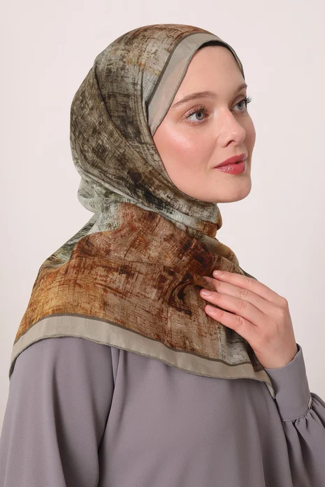 Luvensara Silk Elite Şal | Vizon