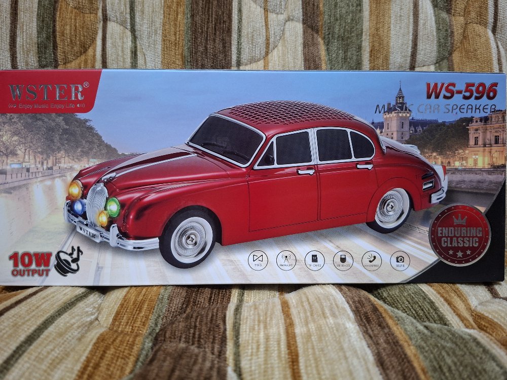 WSTER WS-596 araç müzik hoparlörü 10 watt