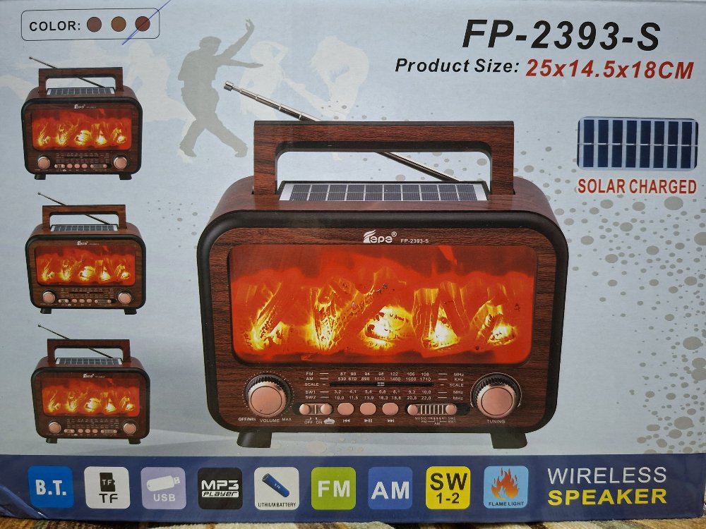 FP-2393-S dekoratif nostaljik radyo