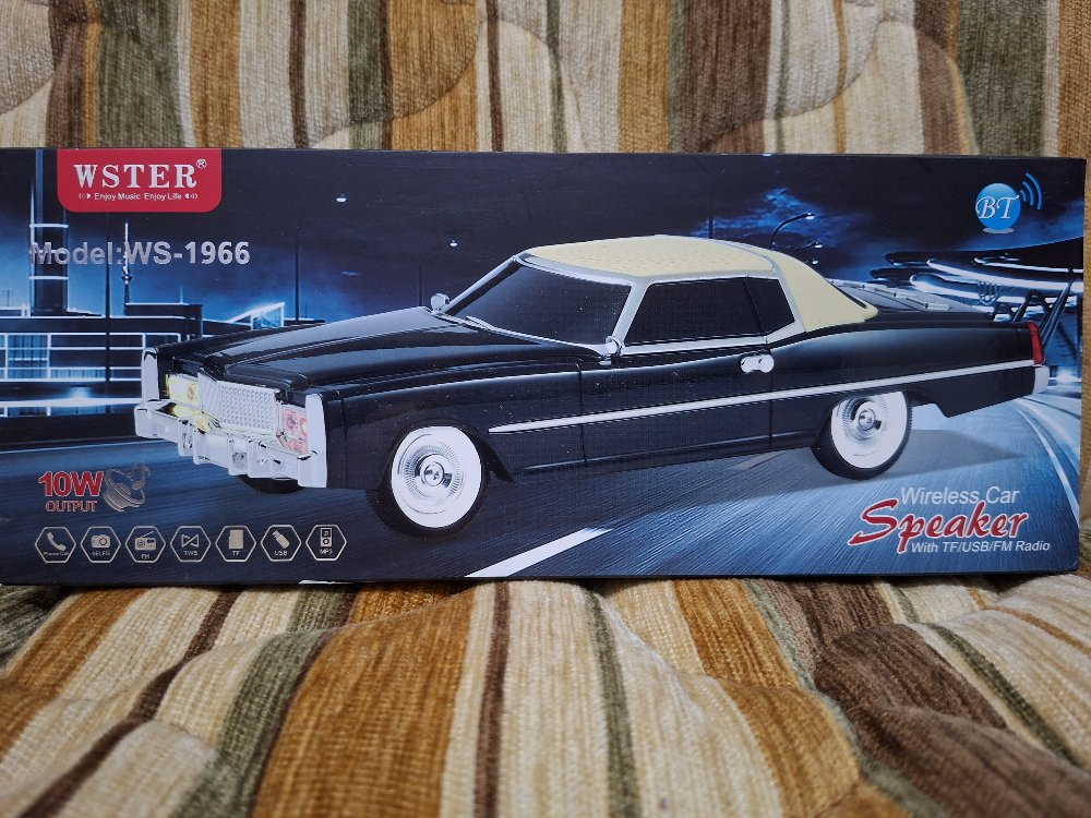 WSTER WS-1966 kablosuz araç hoparlörü