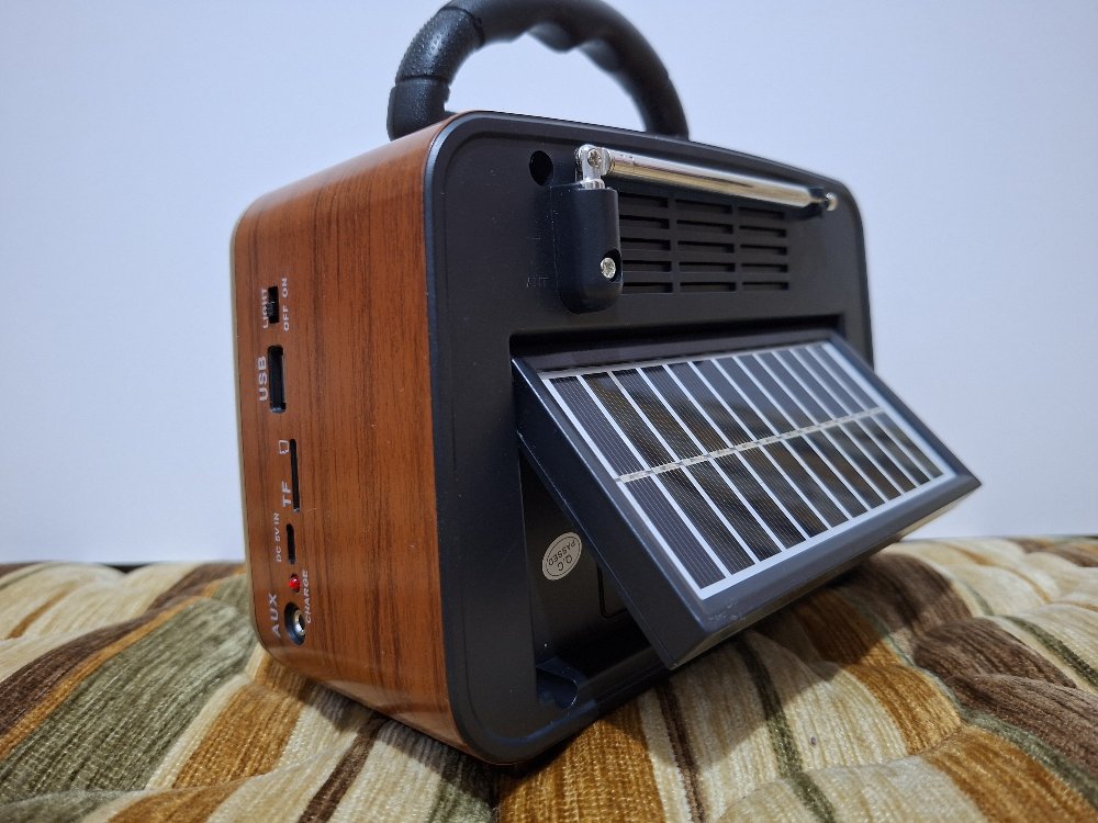 PRO KAMA BK-320 solarlı nostaljik dekoratif radyo