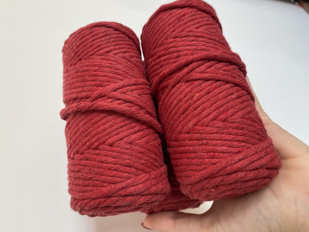 Kırmızı Makrome İpi 250gr 3mm