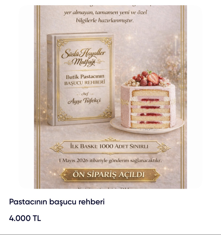 Online eğitim+Pastacının başucu rehberi