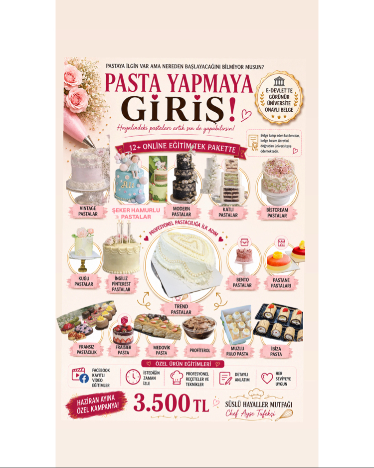 Pasta yapmaya giriş paketi