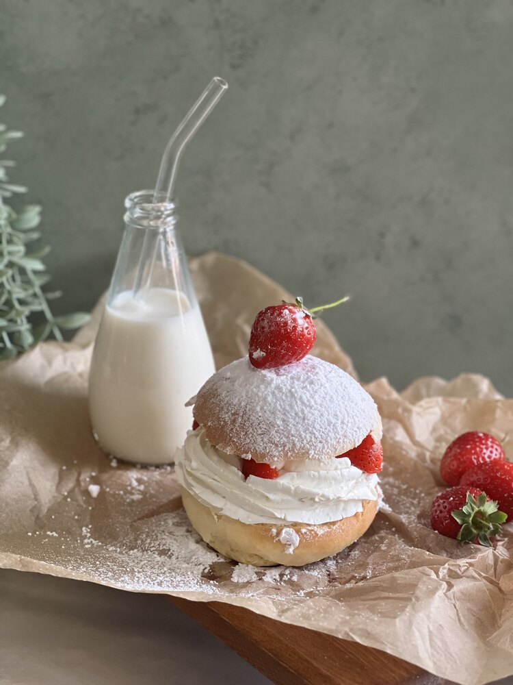 Donut berliner Alman pastası eğitim
