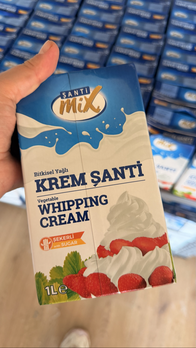şanti mix şekerli sıvı şanti