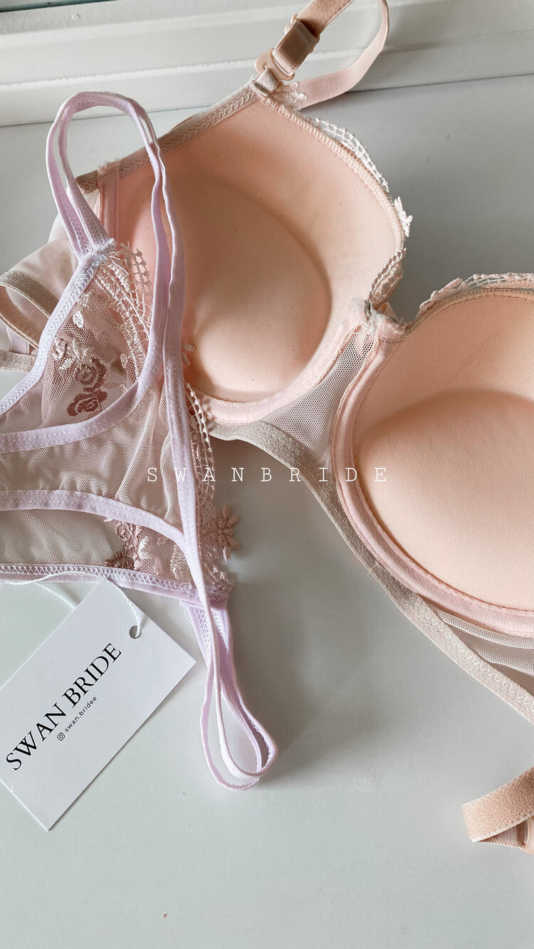 SW0173- Prenses Destekli Push-up Sütyen Takım