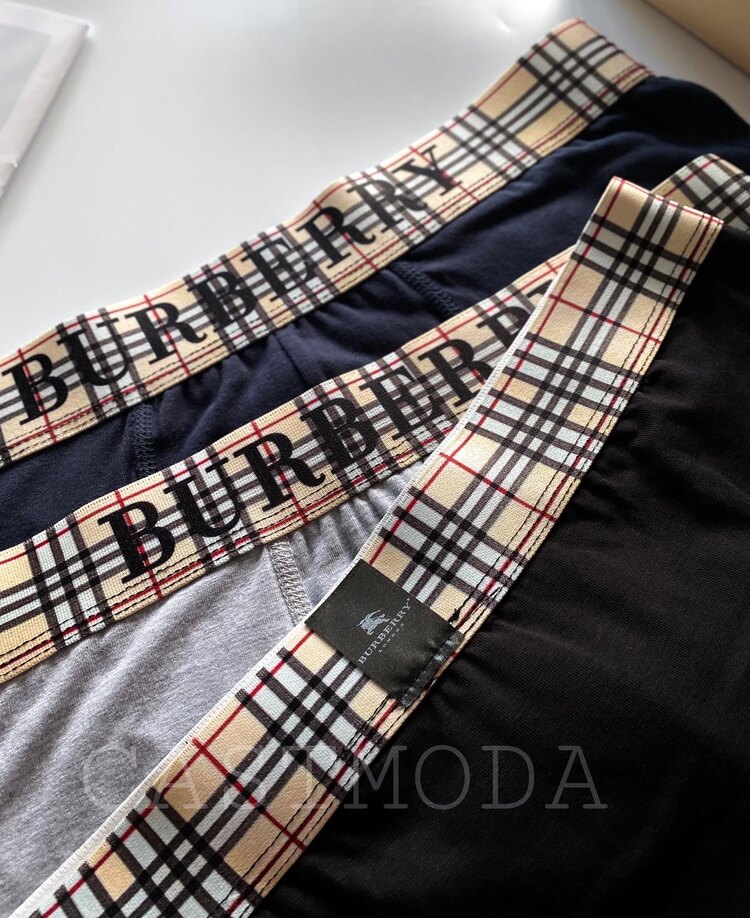 SW0074- Burberry Erkek Boxer Set