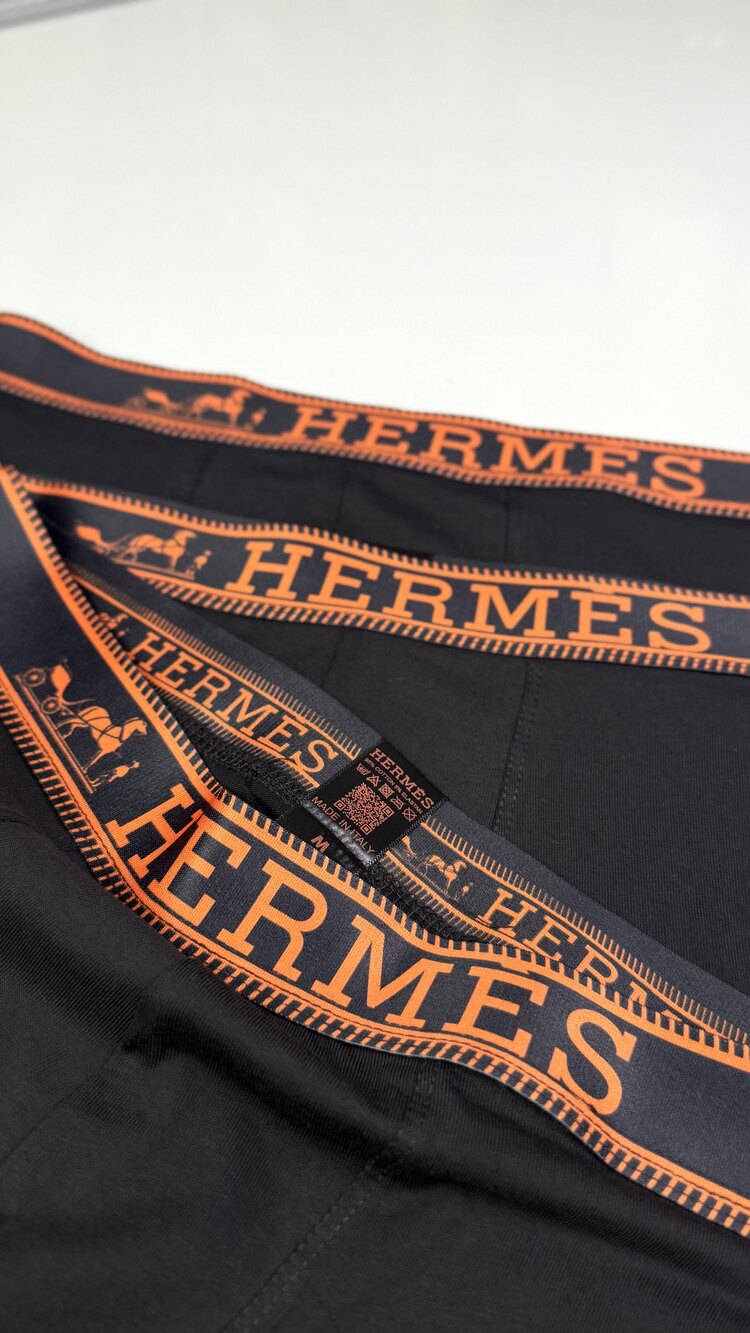 Hermes Black  Premium Erkek Boxer Set 