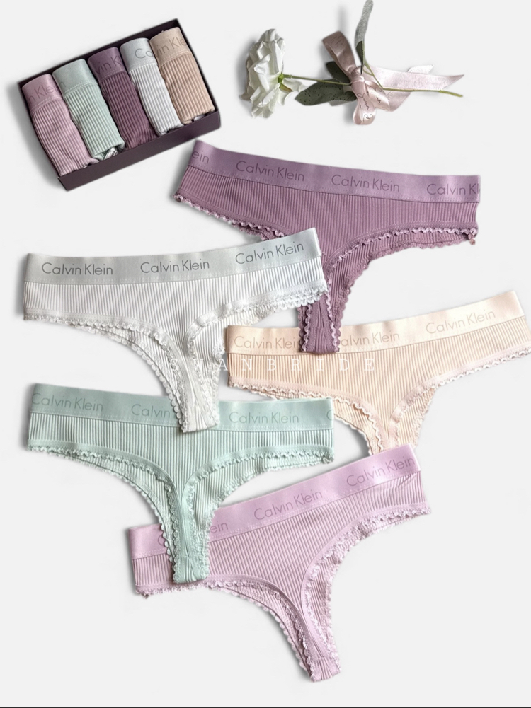 Calvin Klein Love Story Tanga Set Premium Seri