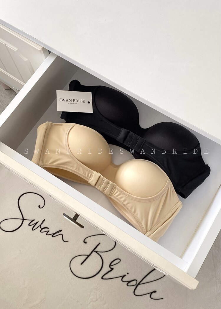 SW0103- Bandeau Ön Bantlı Straplez Sütyen