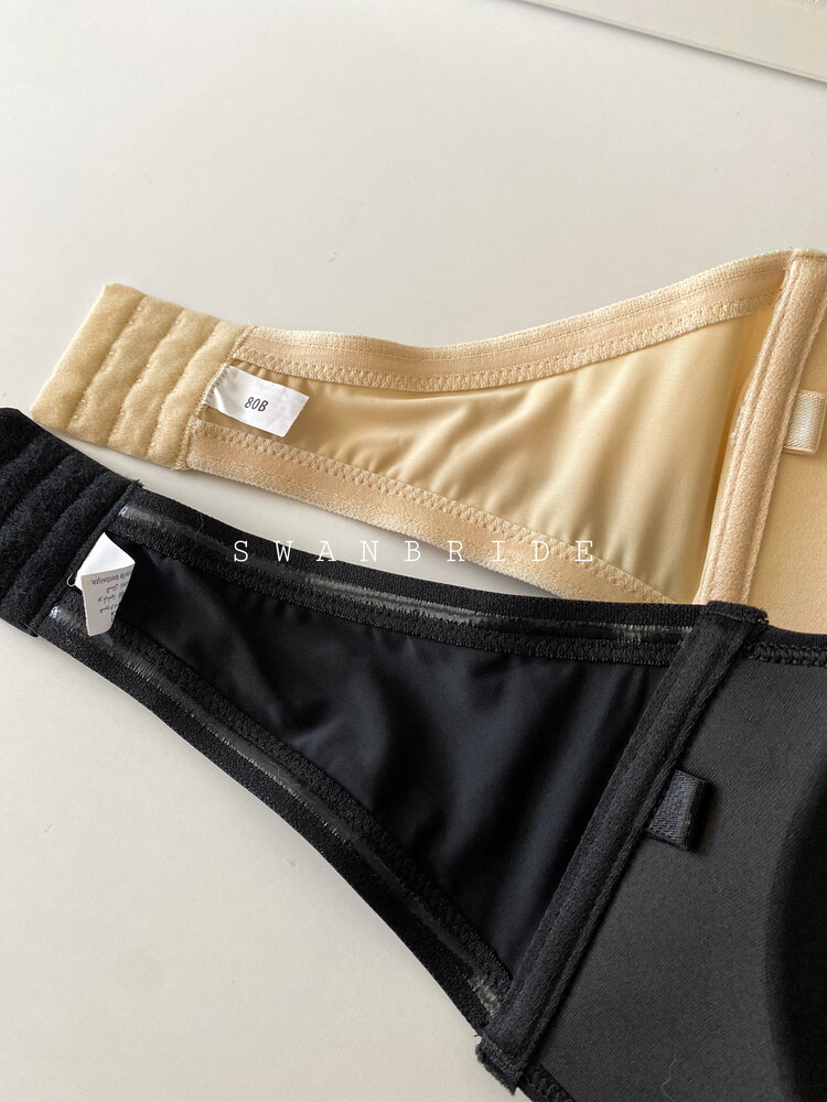 SW0103- Bandeau Ön Bantlı Straplez Sütyen