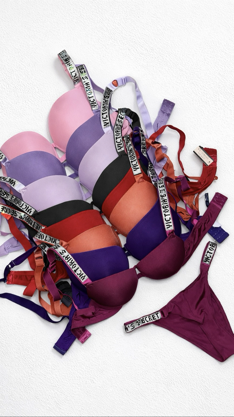 VS KAMPANYA Very Sexy Shine Destekli Sütyen Takım