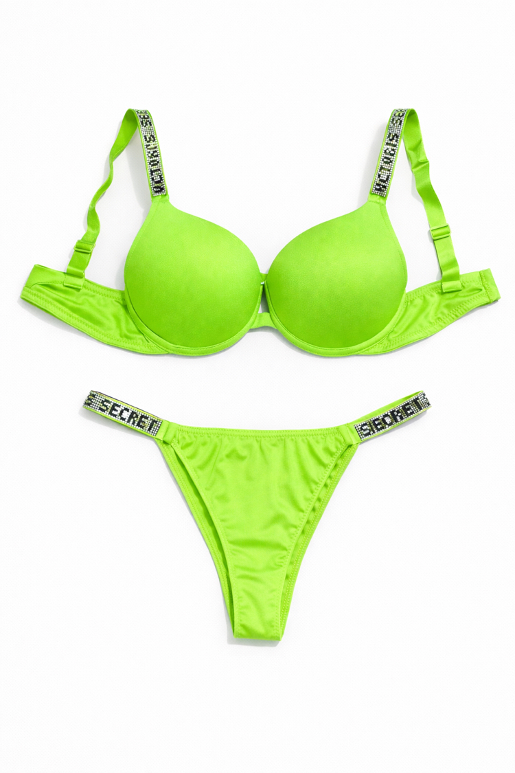 VS KAMPANYA Very Sexy Shine Destekli Sütyen Takım