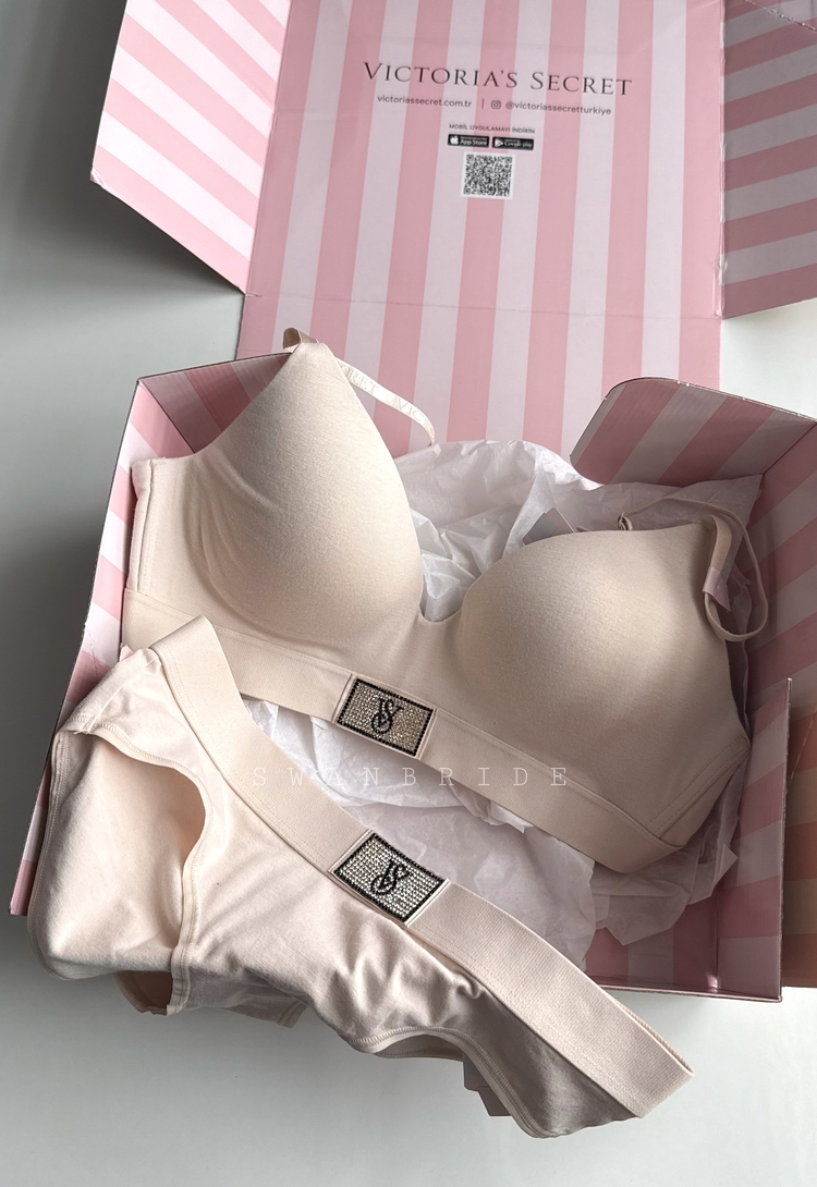 ORJİNAL Victoria’s Secret TEN The T-Shirt Balensiz Sütyen