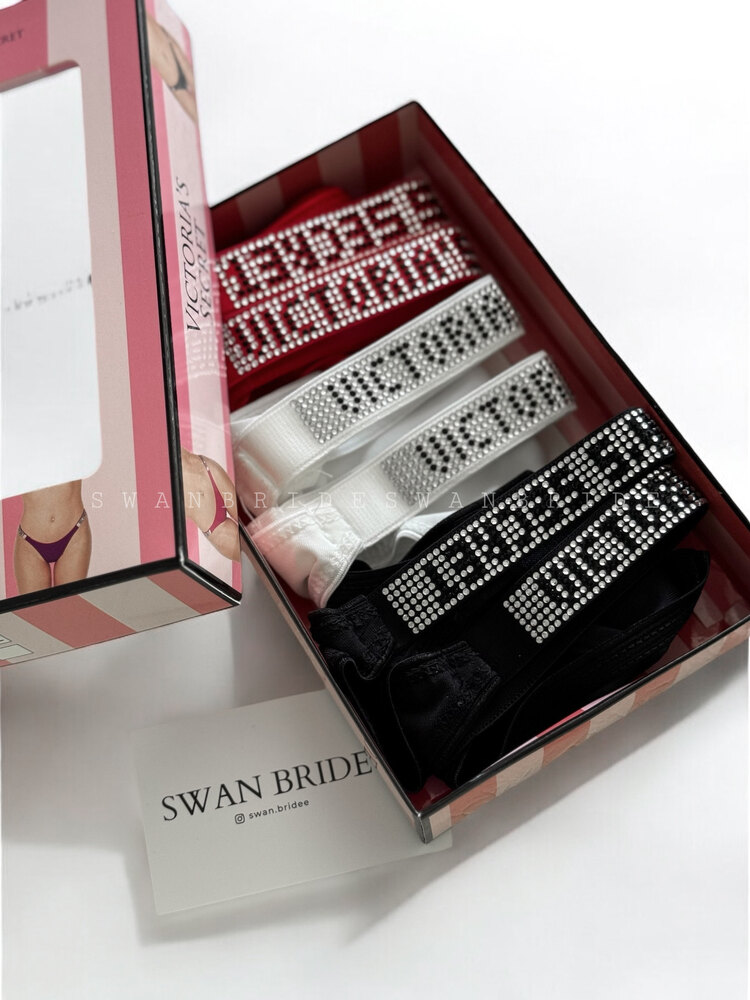 SW0118- Victoria’s Secret 3’lü String Set