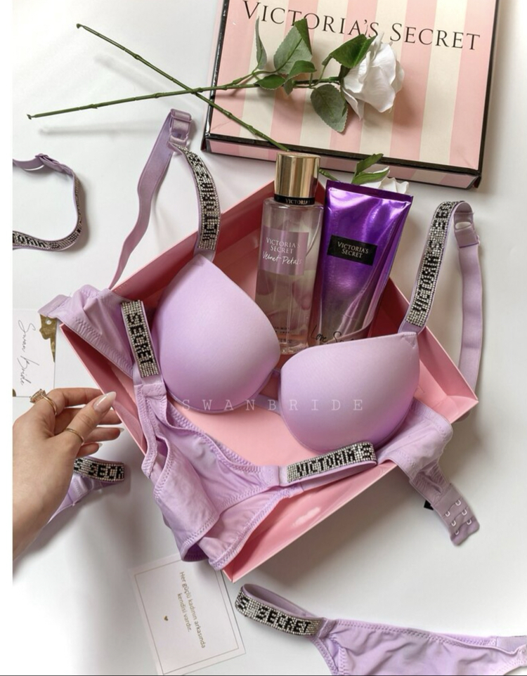 VS KAMPANYA Very Sexy Shine Destekli Sütyen Takım