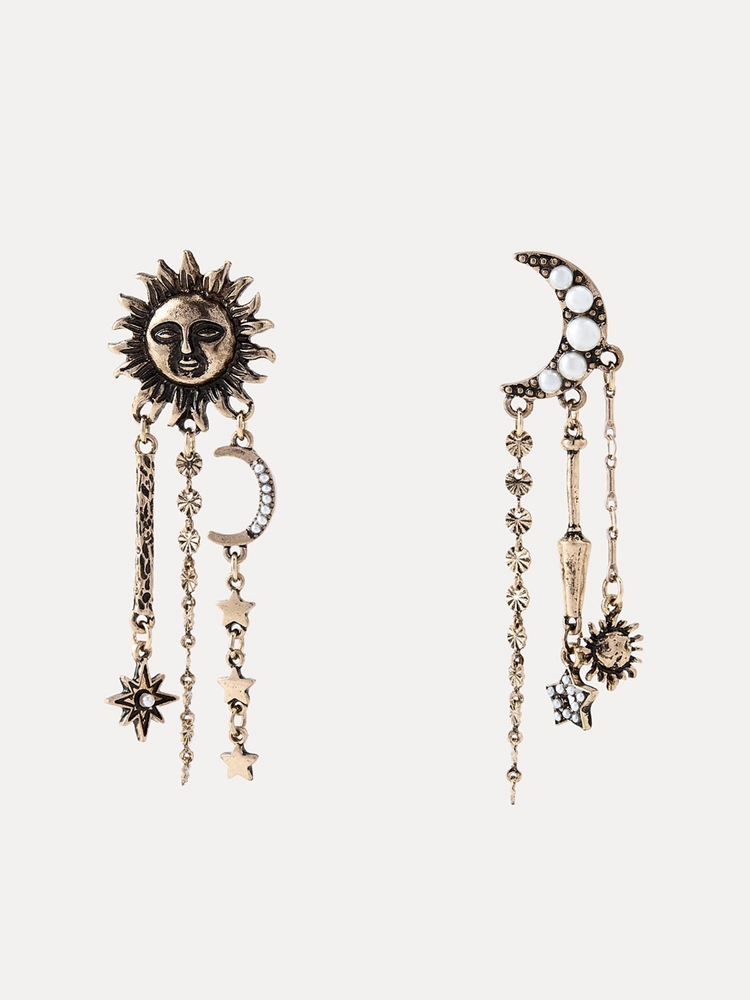 Sun & Moon Küpe