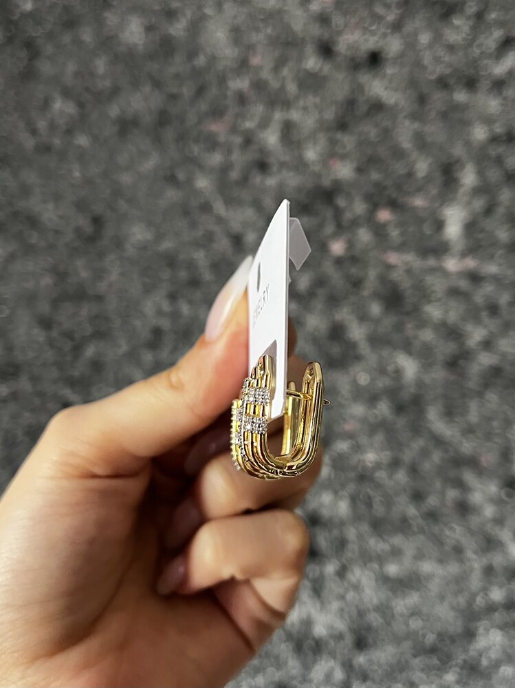 Gold Küpe