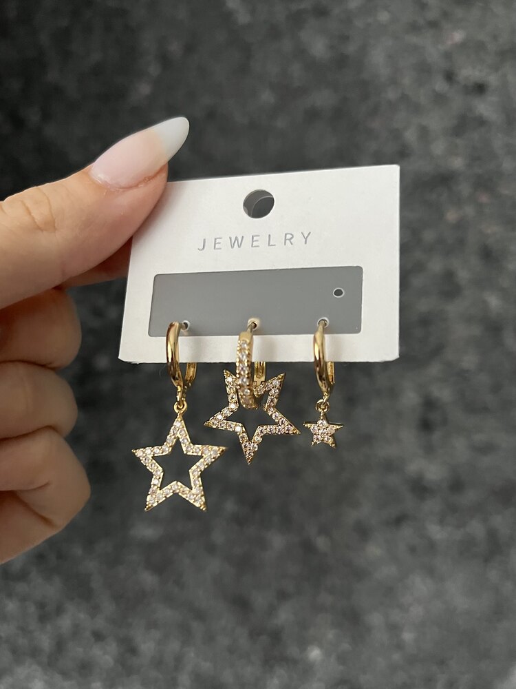 3’lü Star Set Gold