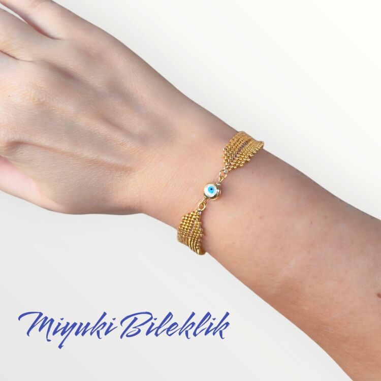Miyuki Balık Sırtı Bileklik 