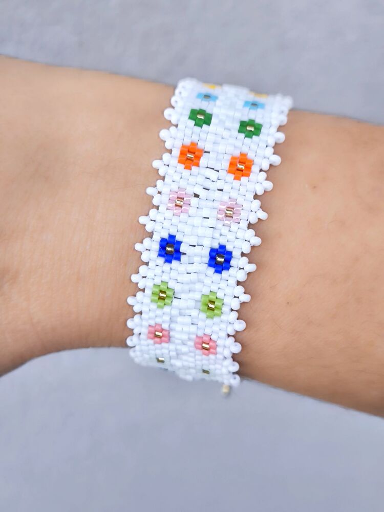 Miyuki Papatyalı Bileklik 
