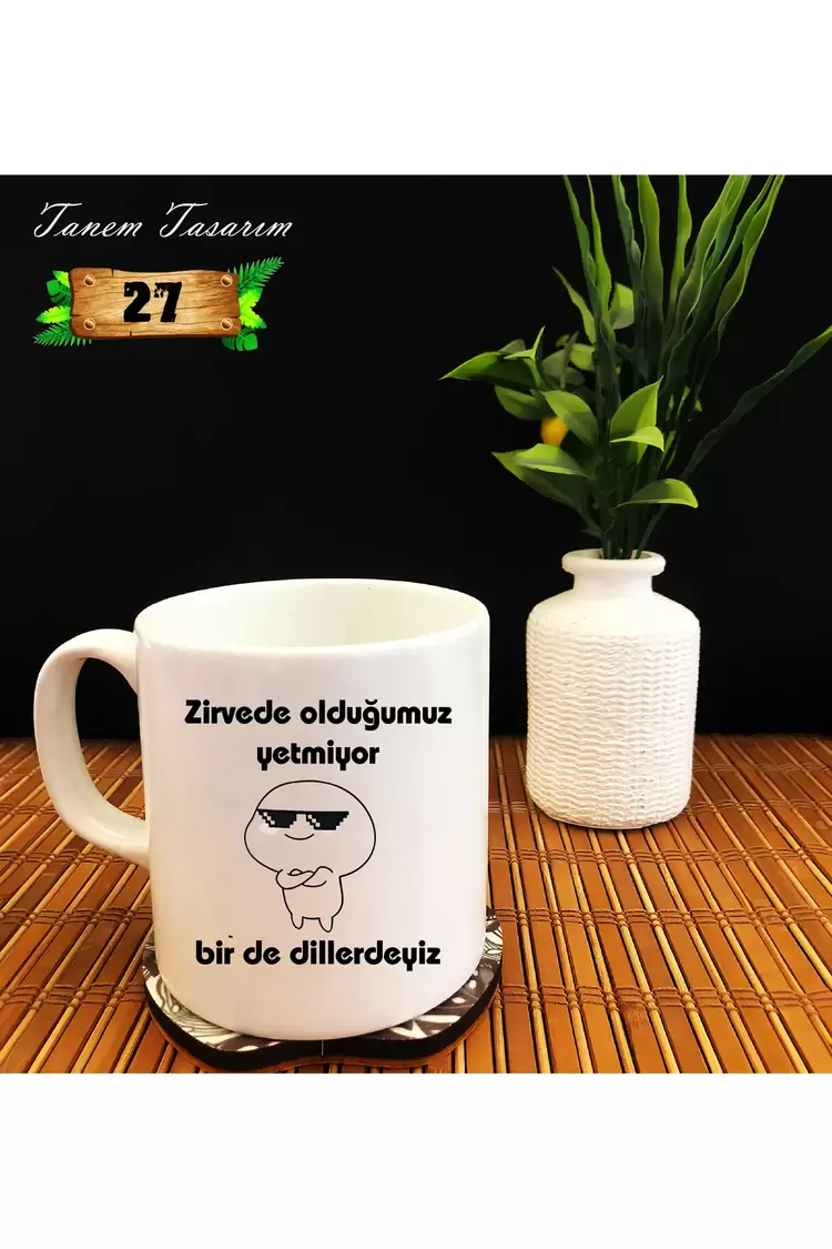 Zirvede Olduğumuz Yetmiyor Bir De Dillerdeyiz - Beyaz Kupa