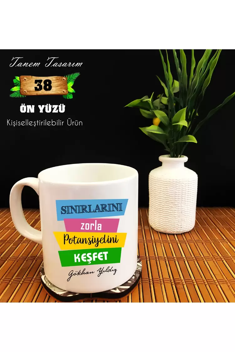 Sınırlarını Zorla Potansiyelini Keşfet - Beyaz Kupa