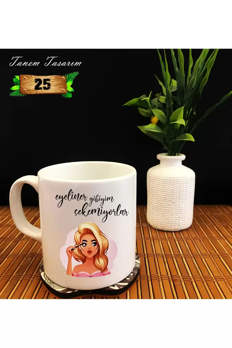 Eyelenier Gibiyim Çekemiyorlar - Beyaz Kupa