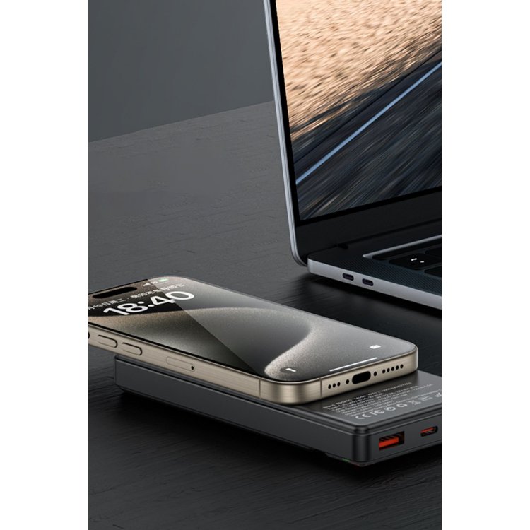 Yesido YP57 10.000 mAh 22.5w Type C 15w Kablosuz magsafe destekli powerbank