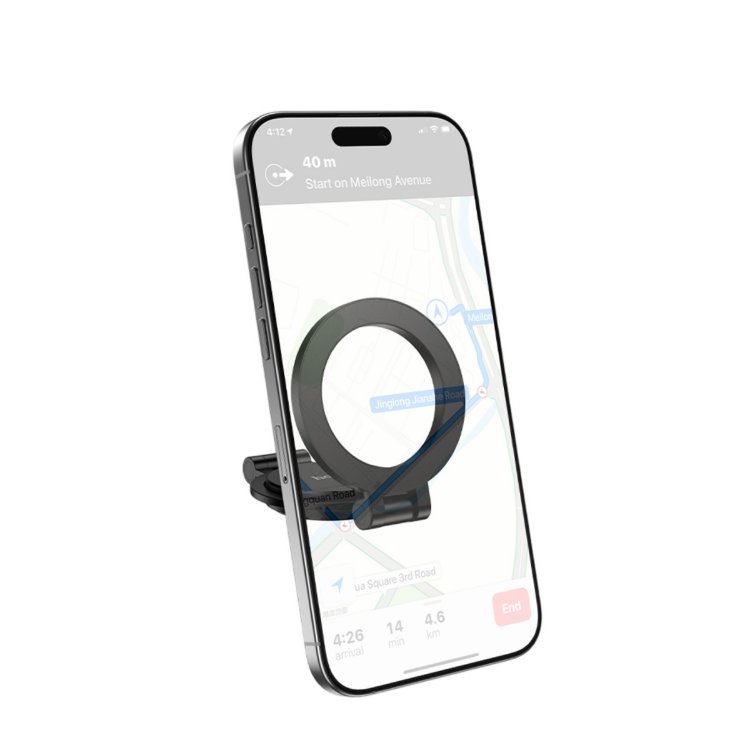 Hoco. H98 Rider Yapışkanlı Katlanabilir Manyetik Magsafe Araç Tutucu