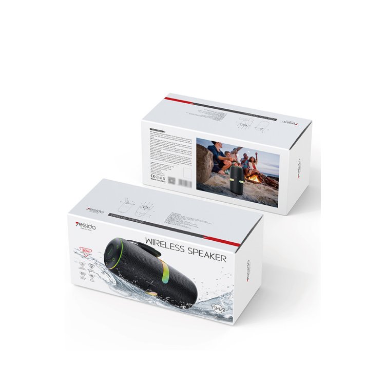 Yesido YSW22 2 Adet 15W Dahili Hoparlörlü BT 5.3 RGB Kablosuz Hoparlör