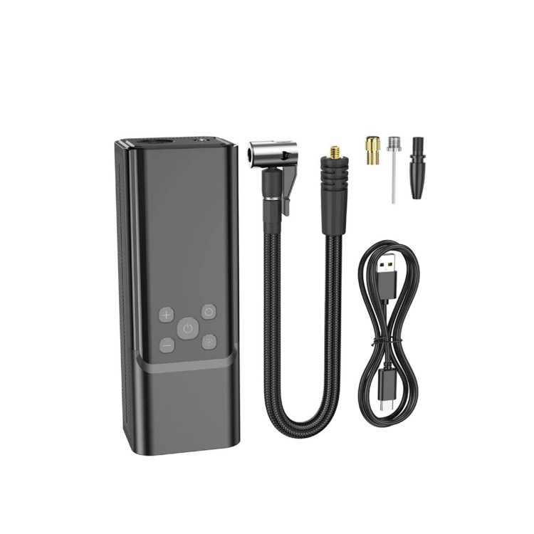 Hoco. ZP7 Çok Fonksiyonlu Dijital Göstergeli 5.000 mAh Bataryalı  Kablosuz Hava Kompresörü