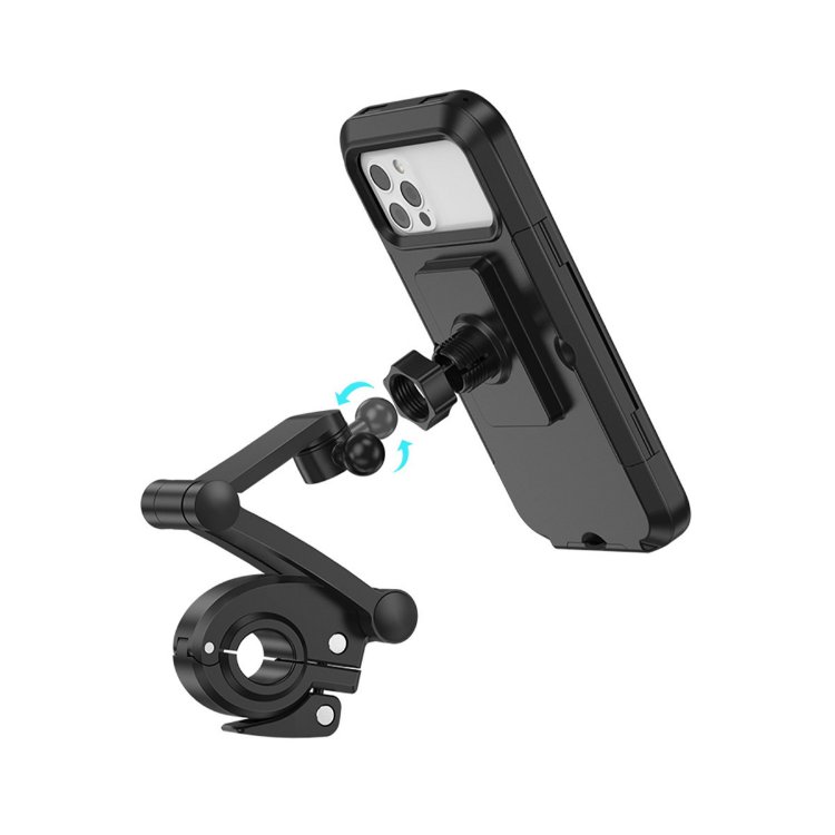 Hoco. CA101 Su Geçirmez Motosiklet Telefon Tutucu