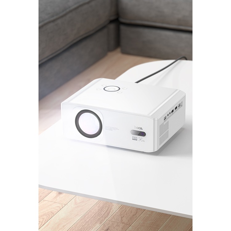 Hoco. DT3 Smart Elektrik Otomatik Odaklanma 1080P Android Wifi Kablolu Projeksiyon
