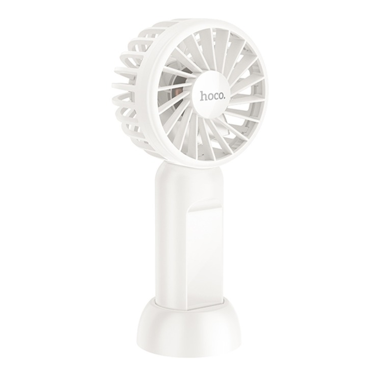 Hoco. HX60 Nimble El Tipi ve Masaüstü Soğutucu Fan - Beyaz