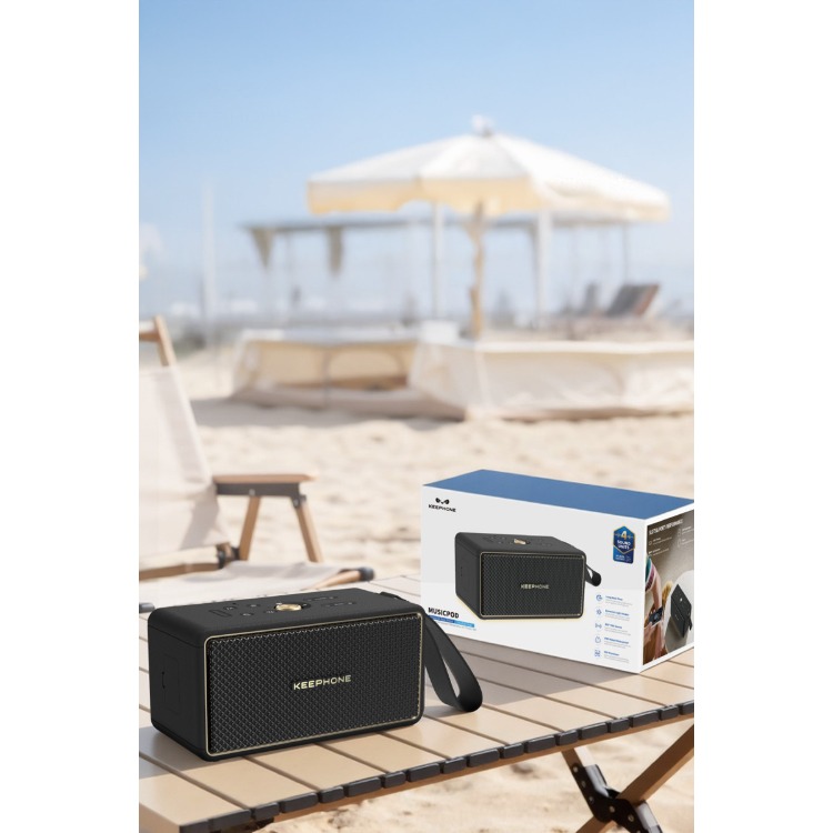 Keephone MusicPod 40W BT 5.3 RGB Işıklı Yüksek Bass Özellikli HiFi Kablosuz Hoparlör