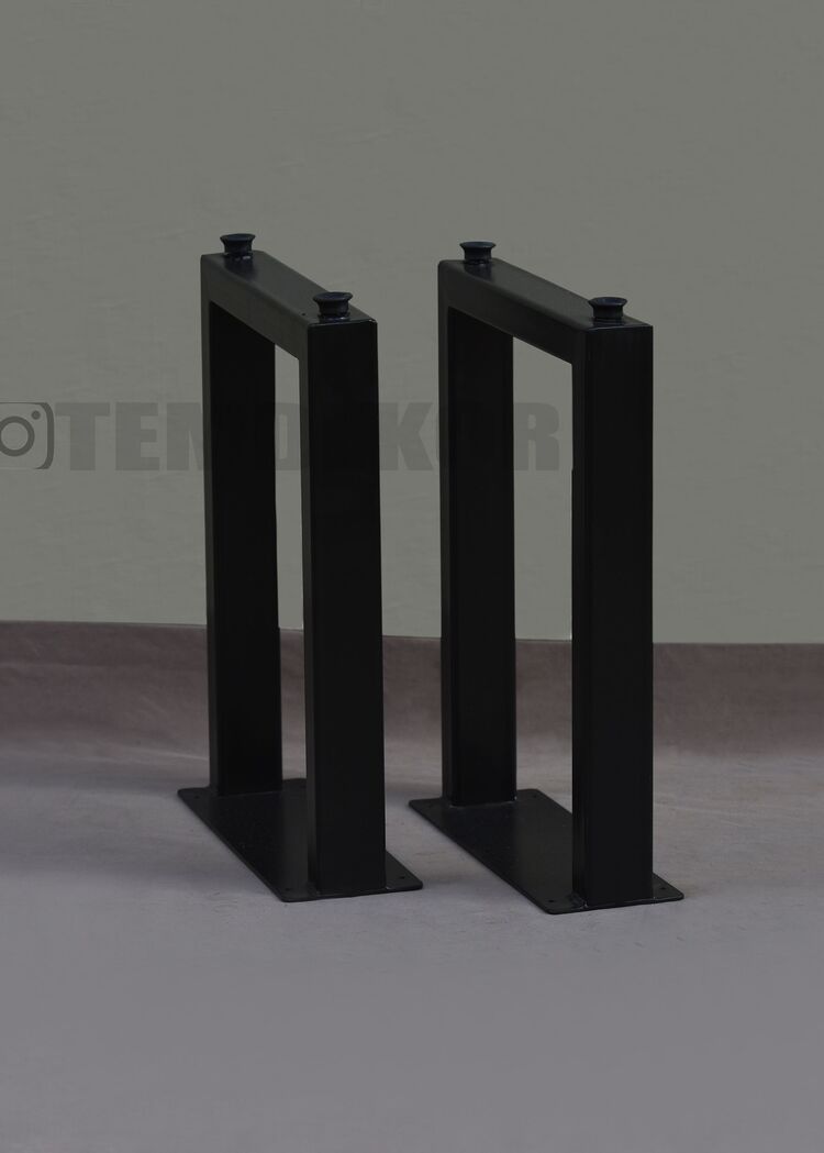 banch ayağı Yukseklik 42cm genişlik 30cm 2 adet metal ayak 