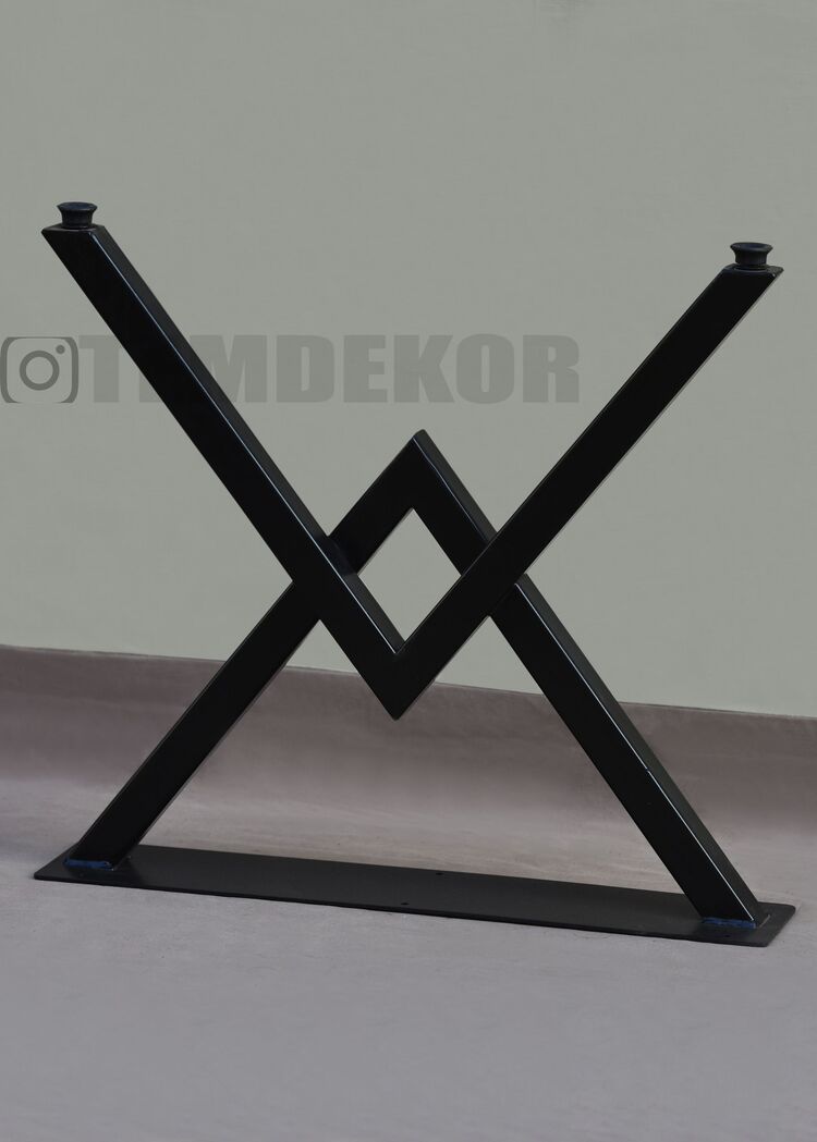 metal sehpa ayağı Yukseklik 45 cm genişlik 50 cm 2 adet metal ayak 