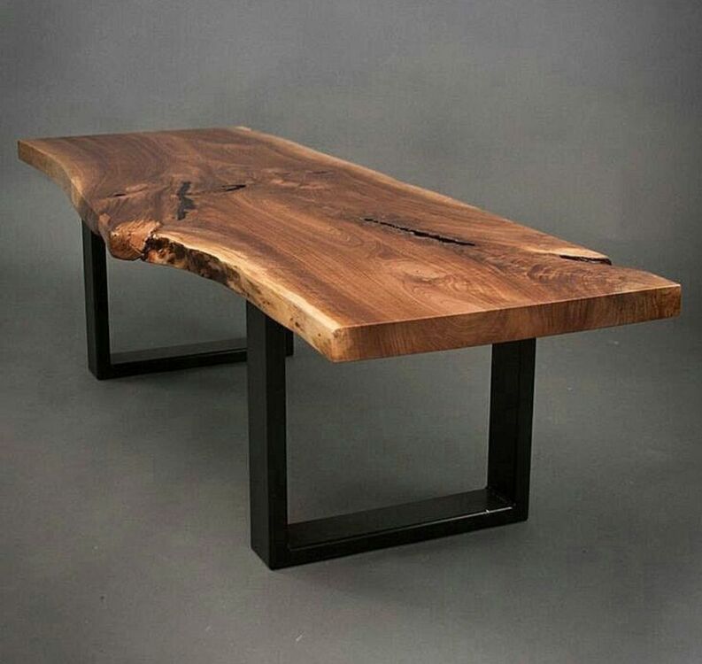 Kare sehpa ayağı Yukseklik 42cm genişlik 50cm 2adet metal ayak 