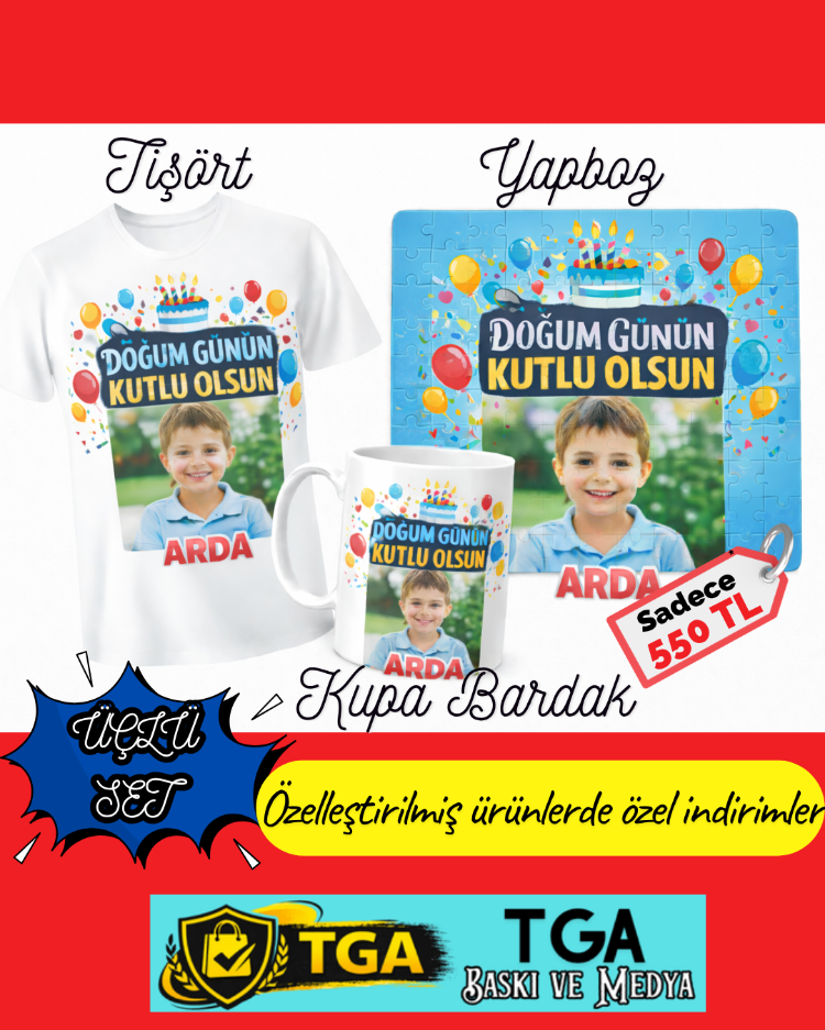 Doğum Günü Hediye Seti