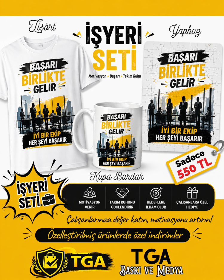 İşyeri hediye seti