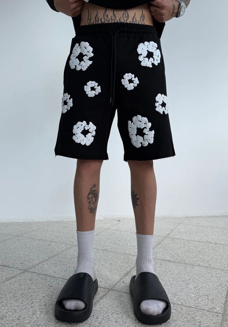 DENIM TEARS ŞORT-SİYAH 