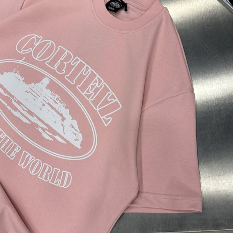 CRTZ OVERSIZE TSHIRT-PEMBE