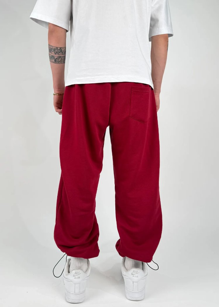 REVENGE TAŞLI BAGGY EŞOFMAN-BORDO