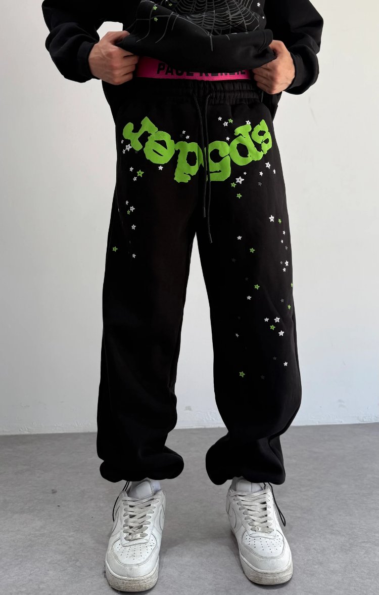 SP5DER STOPER PAÇA BAGGY JEAN-SİYAH