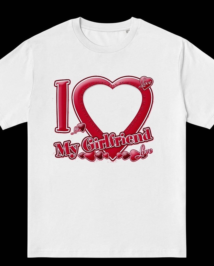 CUSTOM I love my girlfriend tshirt