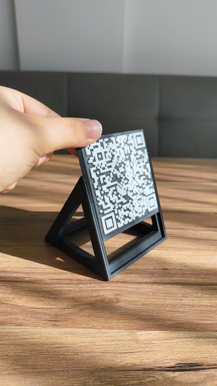 QR Kod Standı
