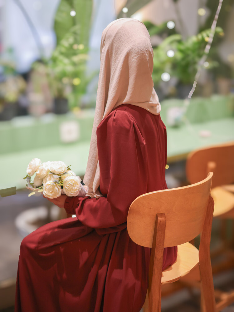 PİLELİ FERACE (CHERRY RED)
