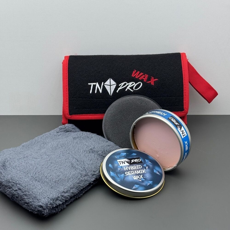 4 PARÇA WAX SETİ (WAX,ÇANTA,SÜNGER,BEZ)